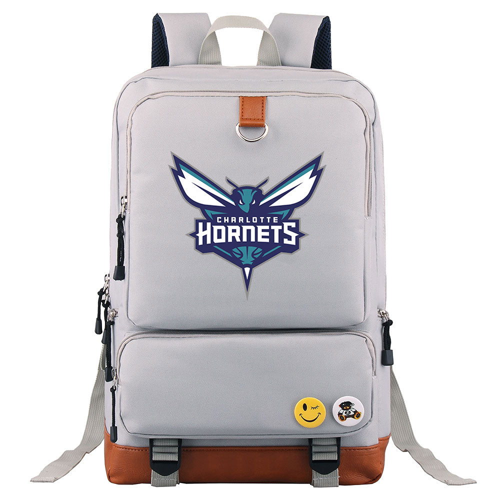 Charlotte Hornets Water Proof Backpack NoteBook Laptop School Bag