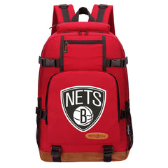 Brooklyn Nets Waterproof Backpack School Notebook Travel Bag