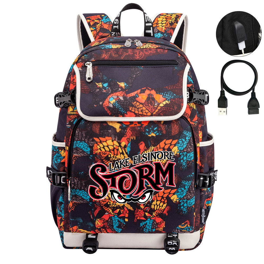 Lake Elsinore Storm Backpack School Notebook Travel Bags
