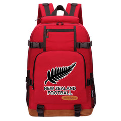New Zealand Football Team Waterproof Backpack School Notebook Travel Bag
