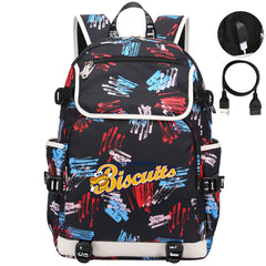 Montgomery Biscuits Backpack School Notebook Travel Bags