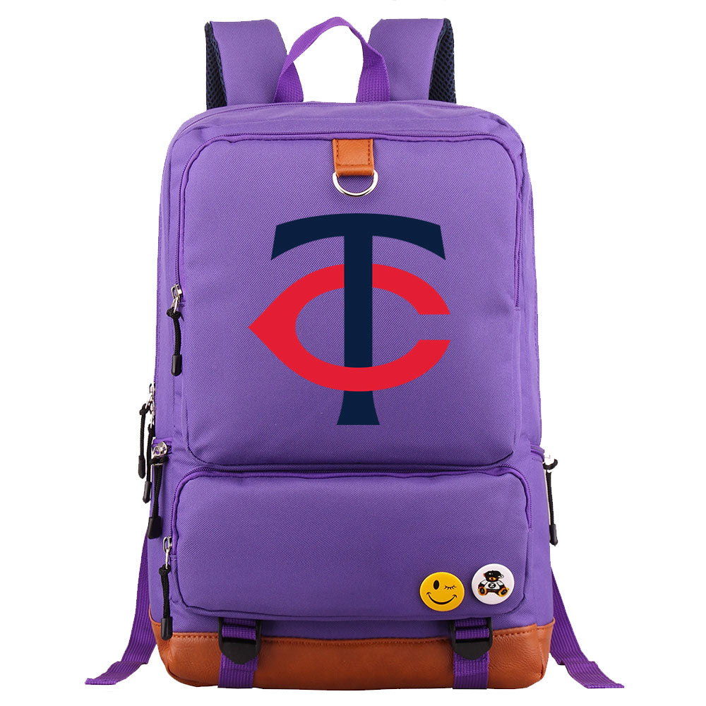 Minnesota Twins Water Proof Backpack NoteBook Laptop School Bag