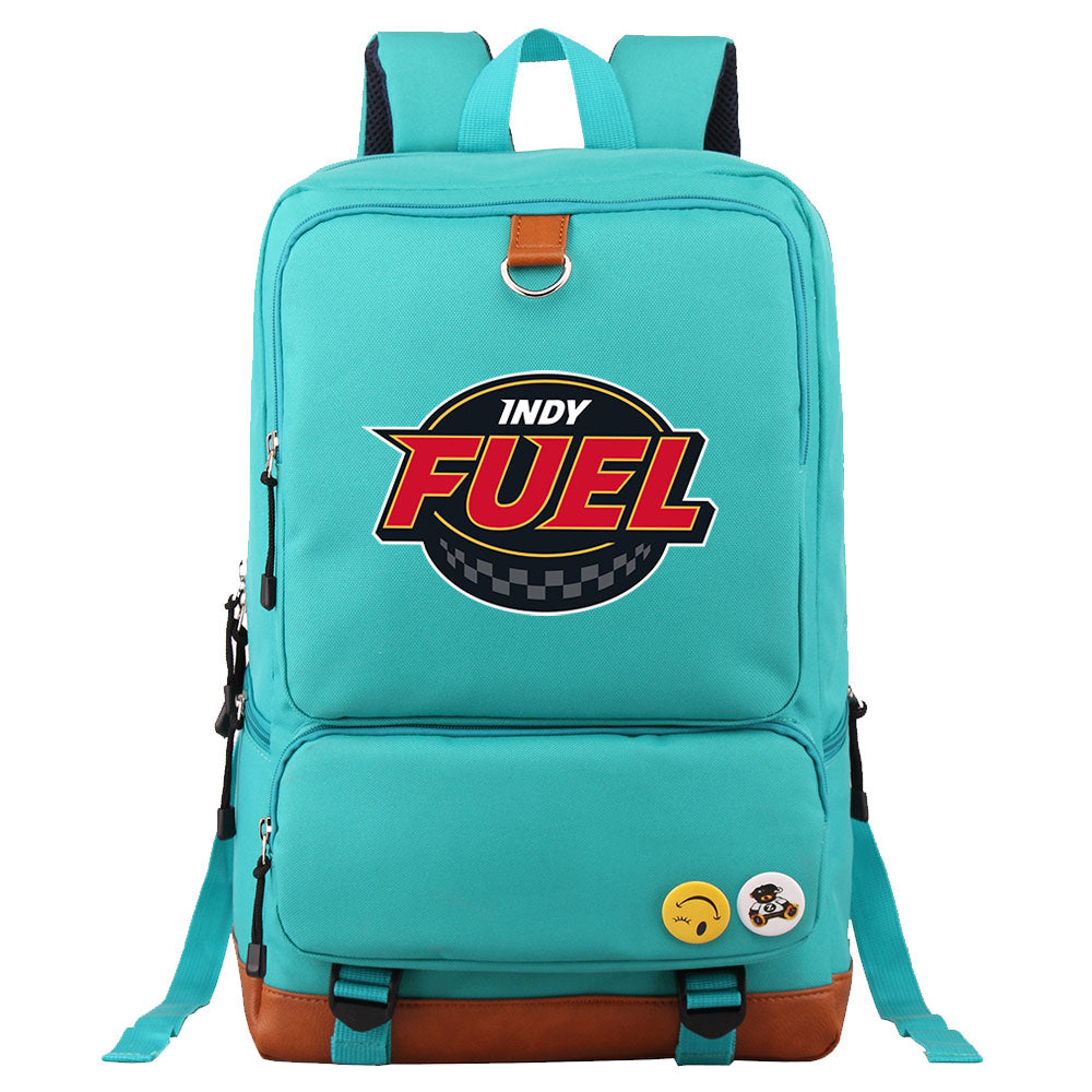 Indy Fuel Hockey Team Proof Backpack NoteBook Laptop School Bag