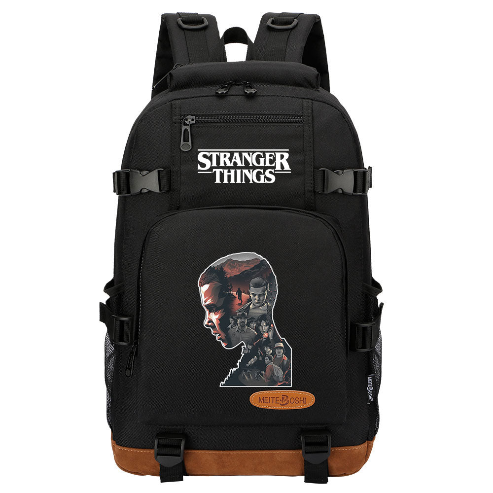 Strangers Things El Waterproof Backpack School Notebook Travel Bag