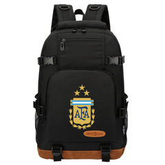Argentina National Football Team Waterproof Backpack School Notebook Travel Bag