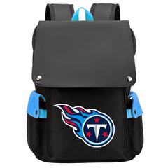 Tennessee Titans Football Team Rugby Laptop Backpack Oxford School Bag