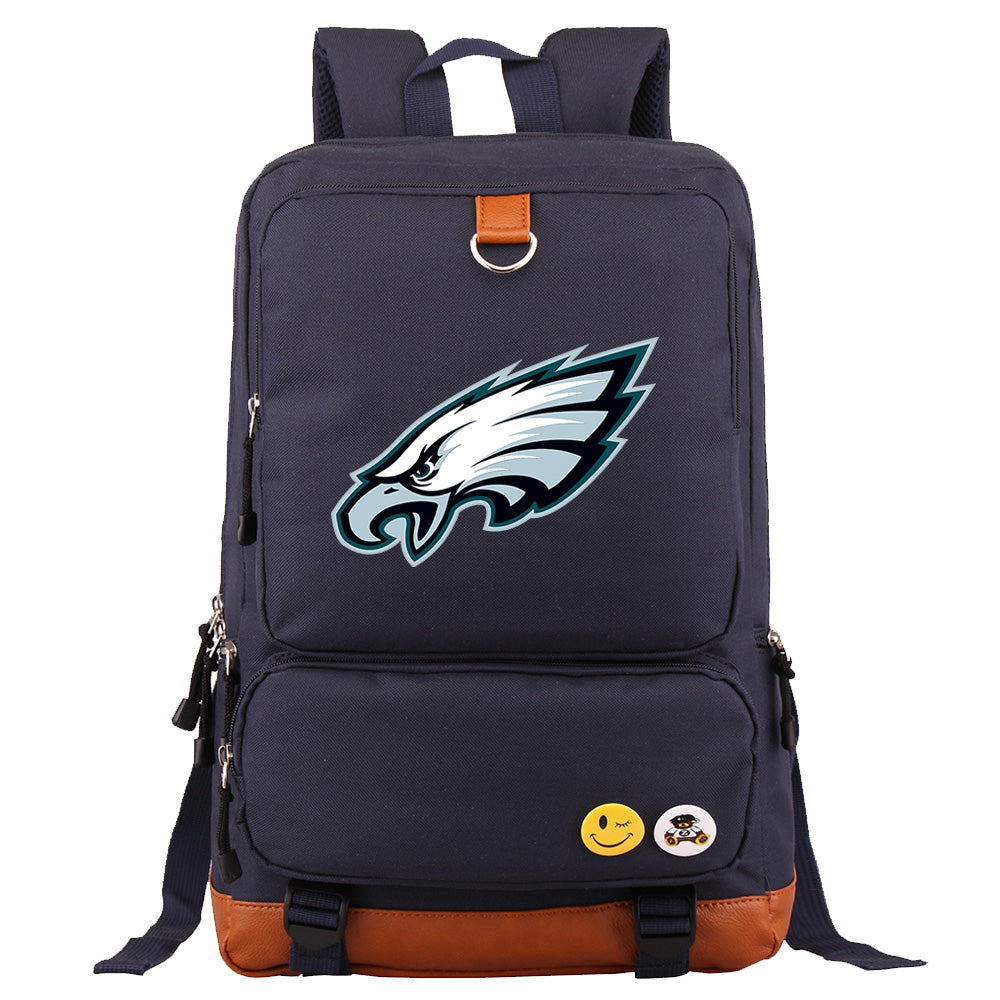 Philadelphia Eagles Football Team Rugby Proof Backpack NoteBook Laptop School Bag