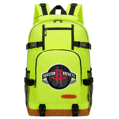 Houston Rockets Waterproof Backpack School Notebook Travel Bag