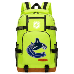Vancouver Canucks Hockey League Waterproof Backpack School Notebook Travel Bag