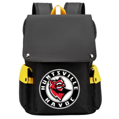 Huntsville Havoc Hockey Team School Backpack Oxford Laptop Bag