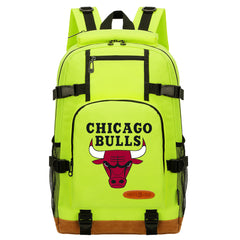 Chicago Bulls Waterproof Backpack School Notebook Travel Bag