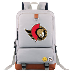 Ottawa Senators Hockey Team Proof Backpack NoteBook Laptop School Bag