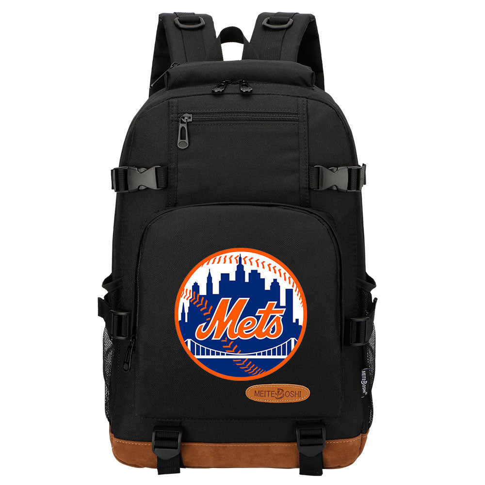New York Mets Waterproof Backpack School Notebook Travel Bag