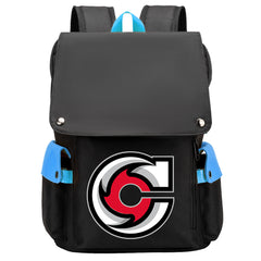 Cincinnati Cyclones Hockey Team School Backpack Oxford Laptop Bag