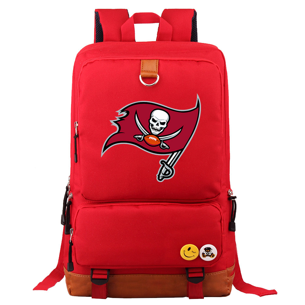 Tampa Bay Buccaneers Football Team Rugby Proof Backpack NoteBook Laptop School Bag