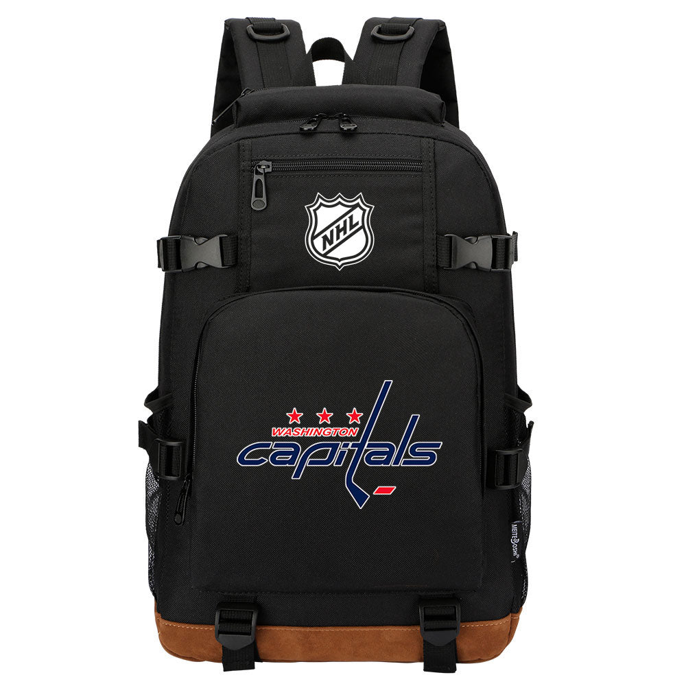 Washington Capitals Hockey League  Waterproof Backpack School Notebook Travel Bag