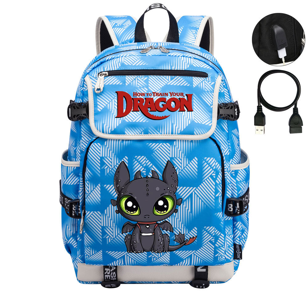 How to Train Your Dragon Backpack School Notebook Travel Bags