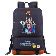 Frozen Elsa Anna Proof Backpack NoteBook Laptop School Bag