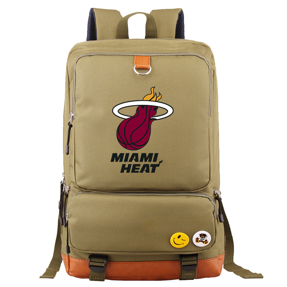 Miami Heat Water Proof Backpack NoteBook Laptop School Bag