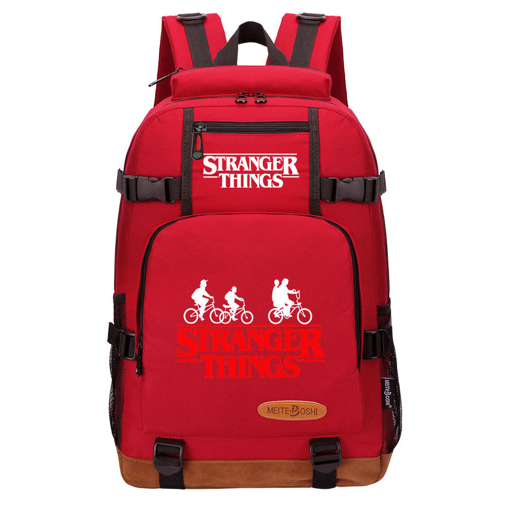 Strangers Things Waterproof Backpack School Notebook Travel Bag