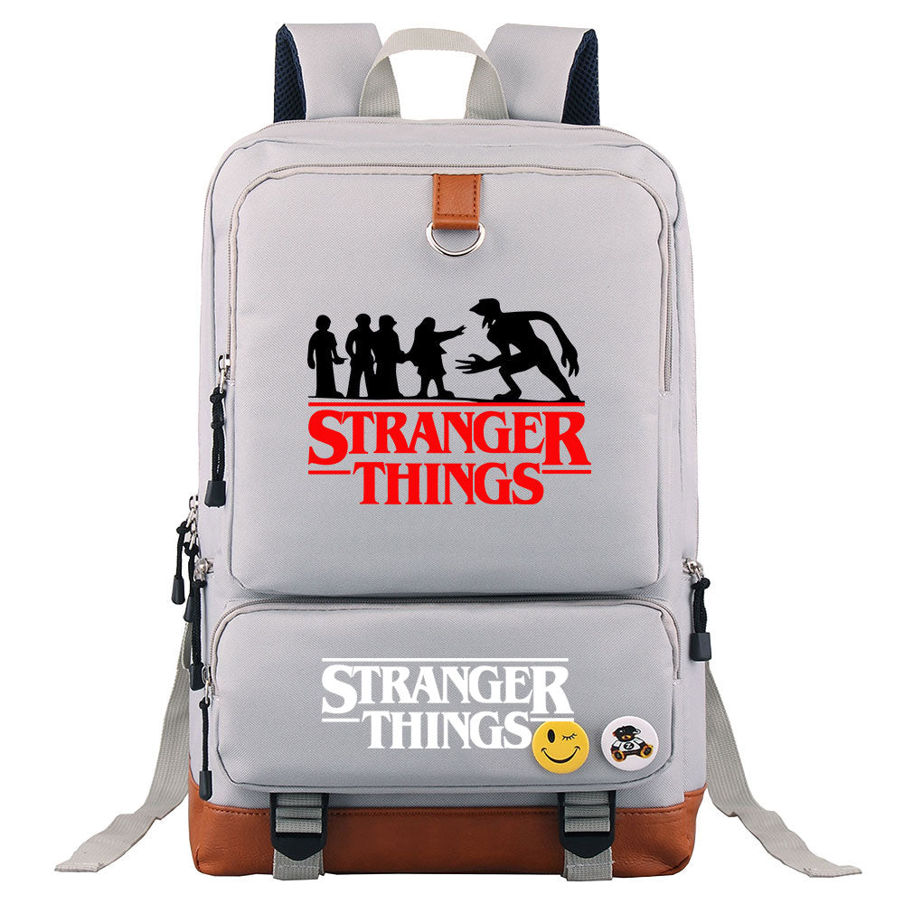 Strangers Things Proof Backpack NoteBook Laptop School Bag
