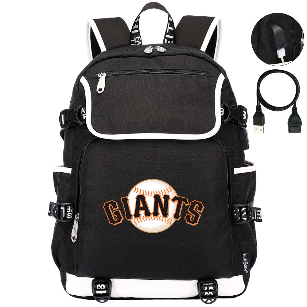 San Francisco Giants  Backpack School Notebook Travel Bags