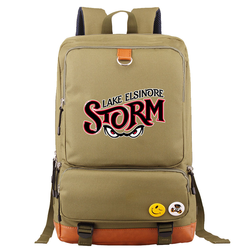 Lake Elsinore Storm Proof Backpack NoteBook Laptop School Bag