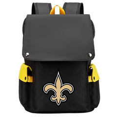 New Orleans Saints Football Team Rugby Laptop Backpack Oxford School Bag