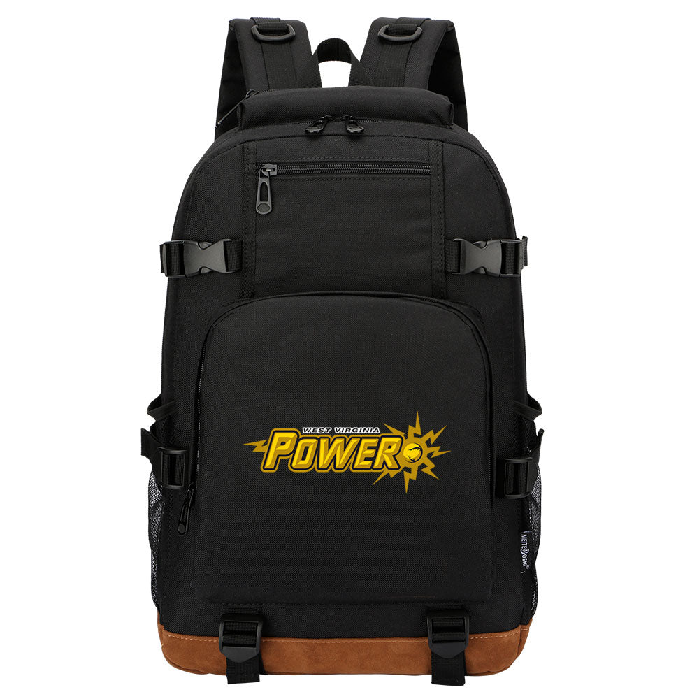 West Virginia Power Waterproof Backpack School Notebook Travel Bag