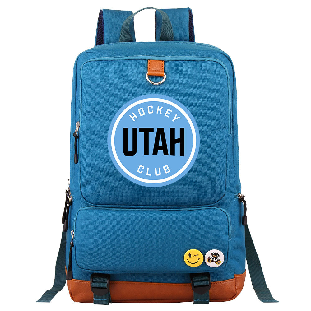 Utah Hockey Club Hockey Team Proof Backpack NoteBook Laptop School Bag