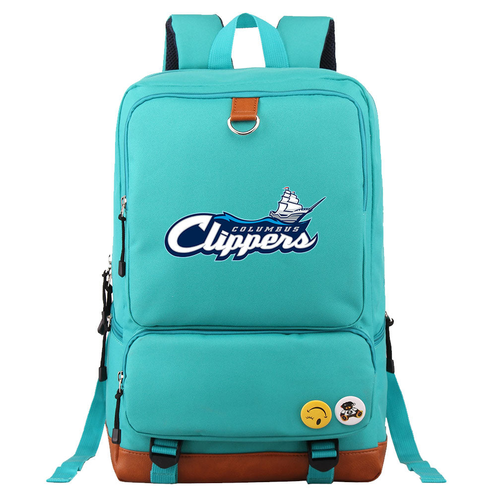 Columbus Clippers Water Proof Backpack NoteBook Laptop School Bag