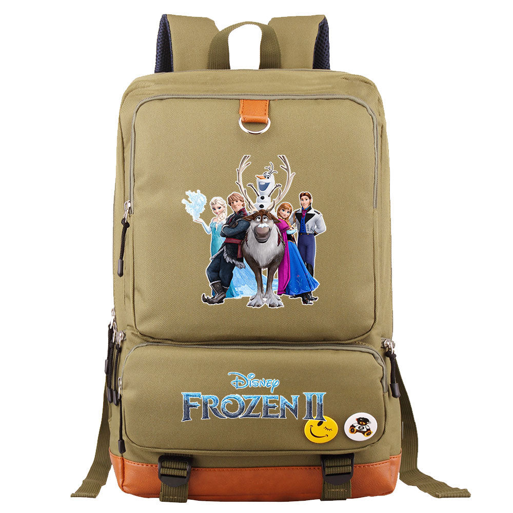 Frozen Elsa Anna Proof Backpack NoteBook Laptop School Bag