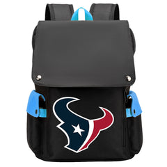 Houston Texans Football Team Rugby Laptop Backpack Oxford School Bag