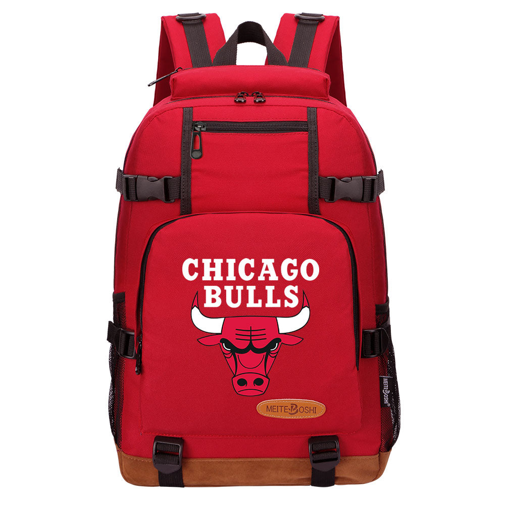 Chicago Bulls Waterproof Backpack School Notebook Travel Bag