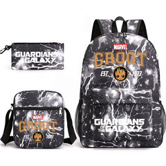 Groot School Backpack Shoulder Bag Pencil Bags 3pcs Set