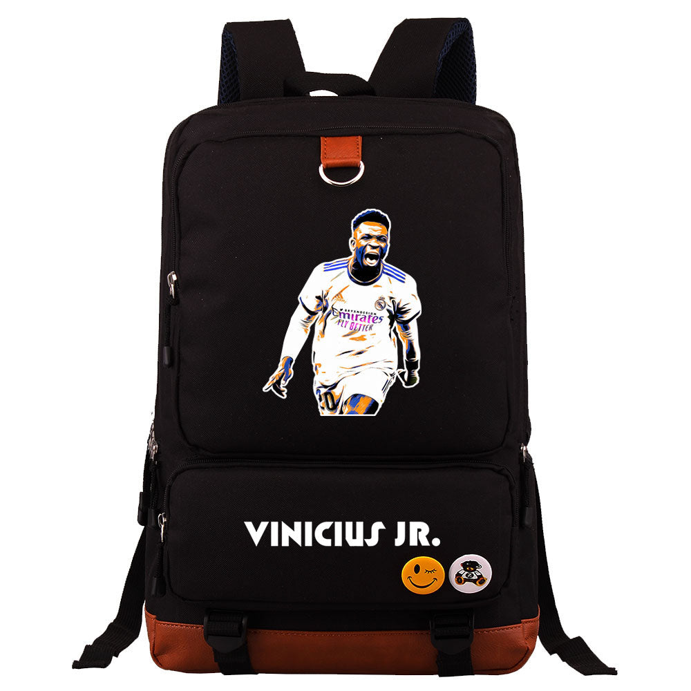 Vinicius Junior FC Proof Backpack NoteBook Laptop School Bag