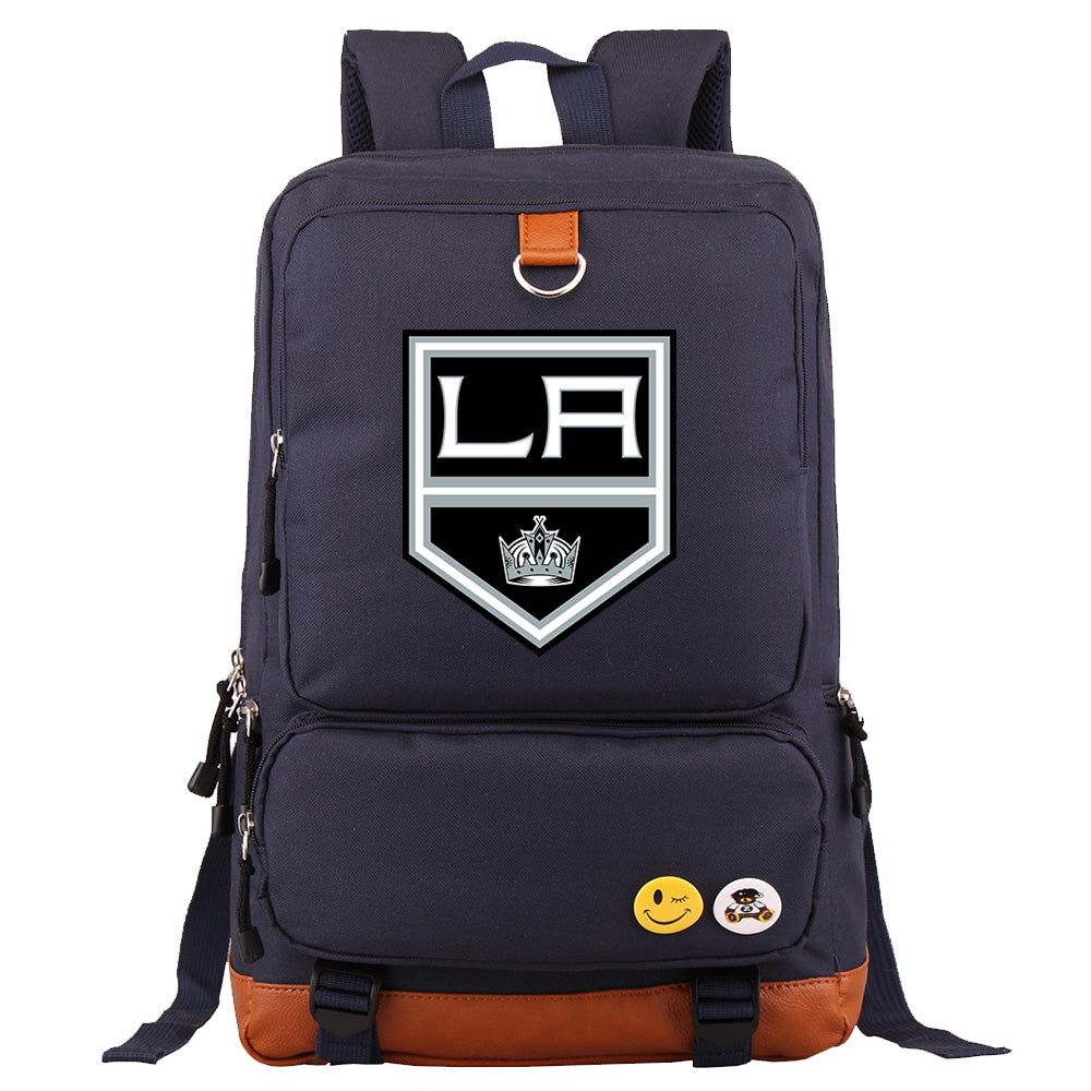 Los Angeles Kings Hockey Team Proof Backpack NoteBook Laptop School Bag