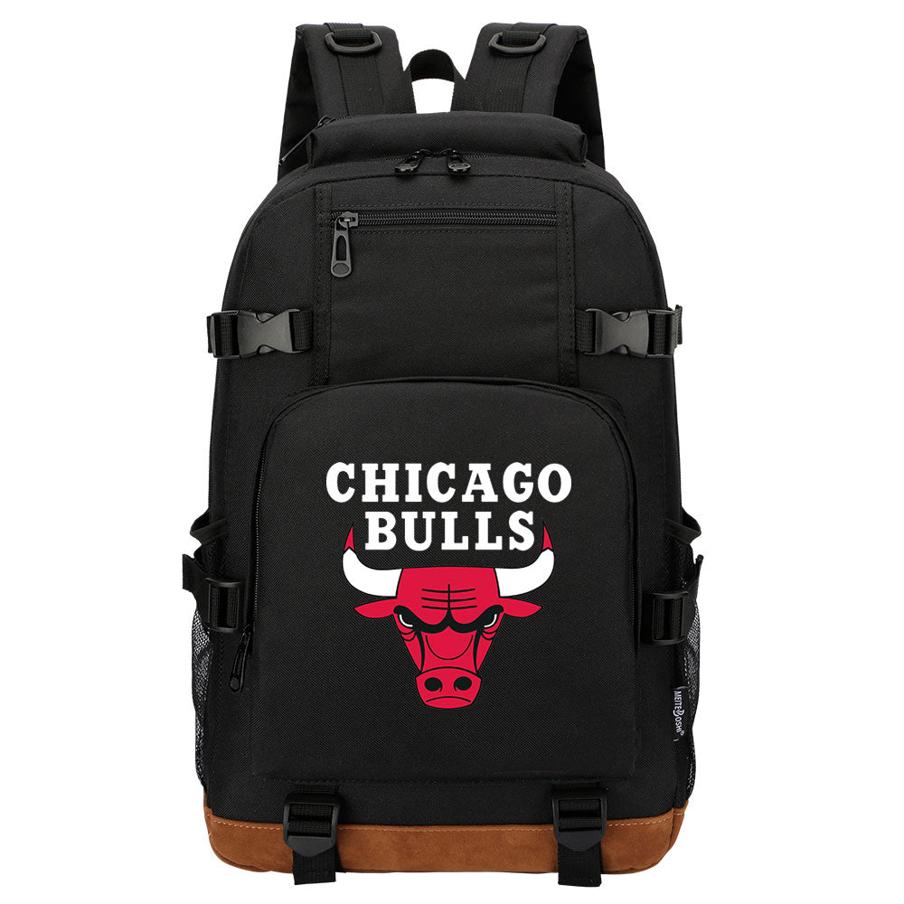 Chicago Bulls Waterproof Backpack School Notebook Travel Bag