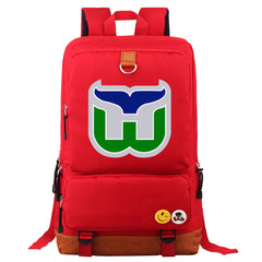 Hartford Whalers Hockey Team Proof Backpack NoteBook Laptop School Bag