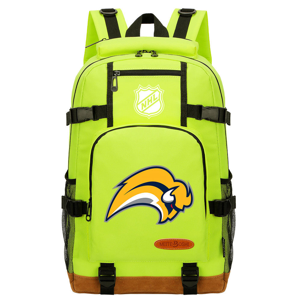 Buffalo Sabres Hockey League  Waterproof Backpack School Notebook Travel Bag