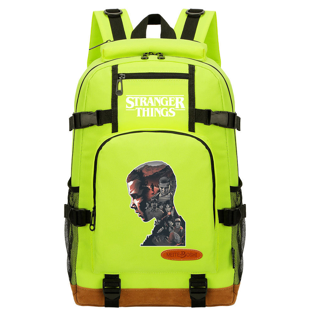 Strangers Things El Waterproof Backpack School Notebook Travel Bag