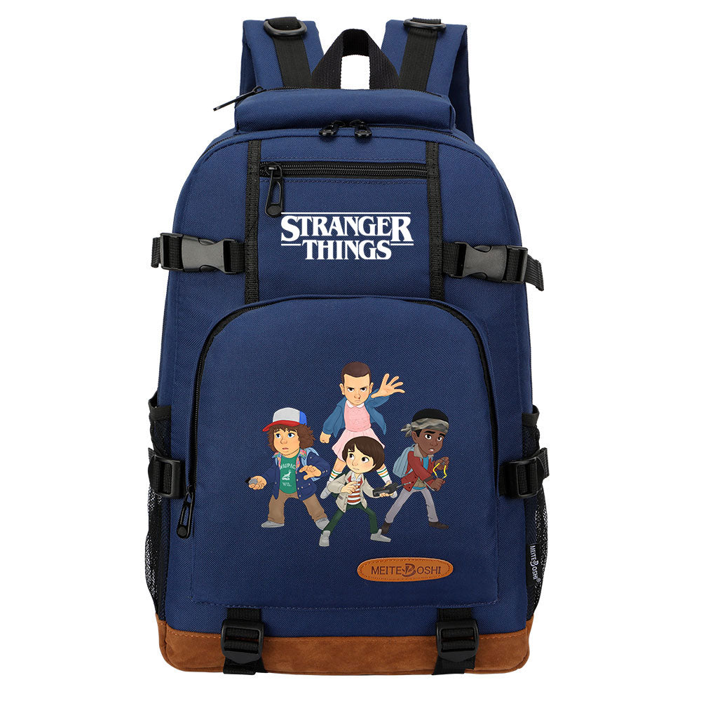 Strangers Things El Waterproof Backpack School Notebook Travel Bag