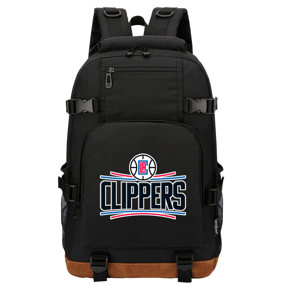 Los Angeles Clippers Waterproof Backpack School Notebook Travel Bag