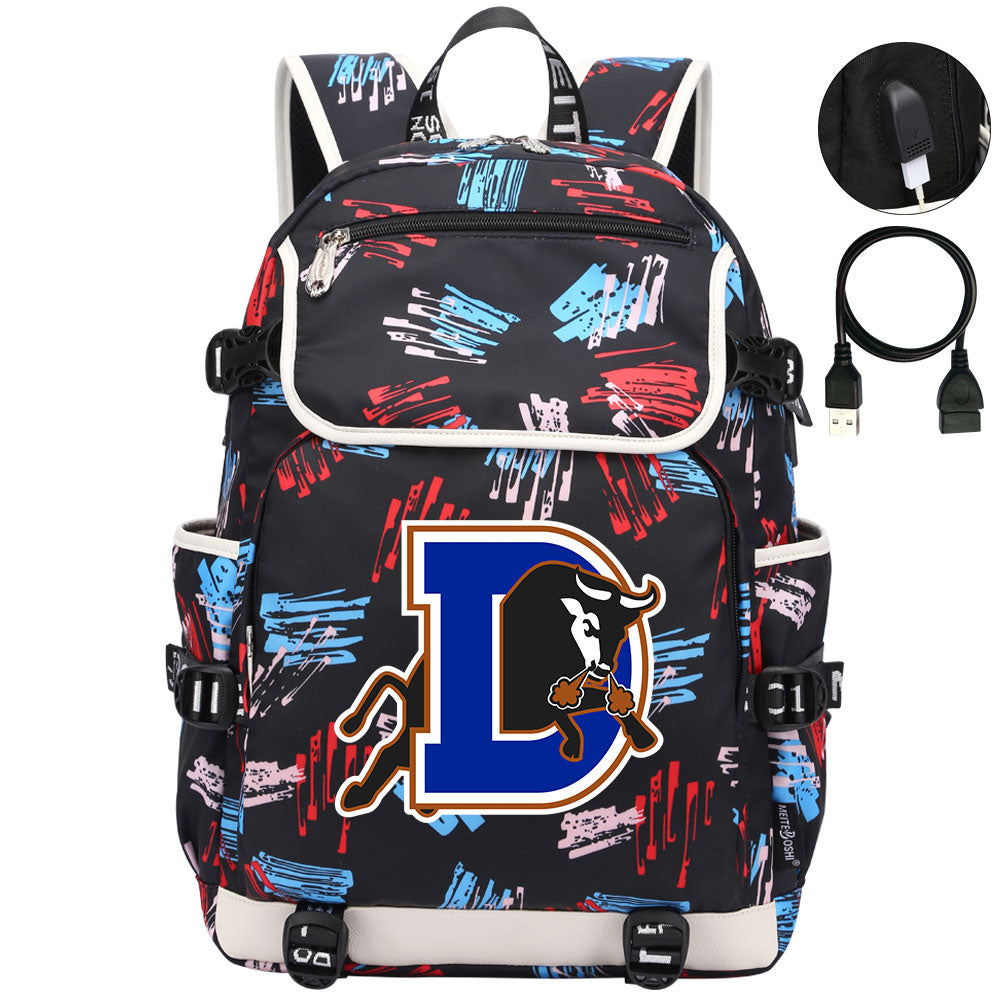 Durham Bulls Backpack School Notebook Travel Bags