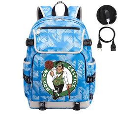 Boston Celtics Backpack School Notebook Travel Bags