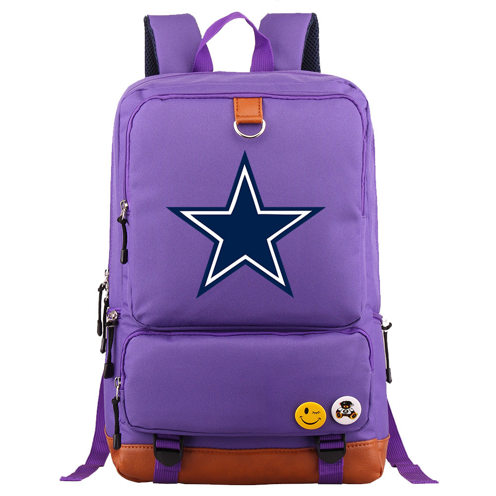 Dallas Cowboys Football Team Rugby Proof Backpack NoteBook Laptop School Bag