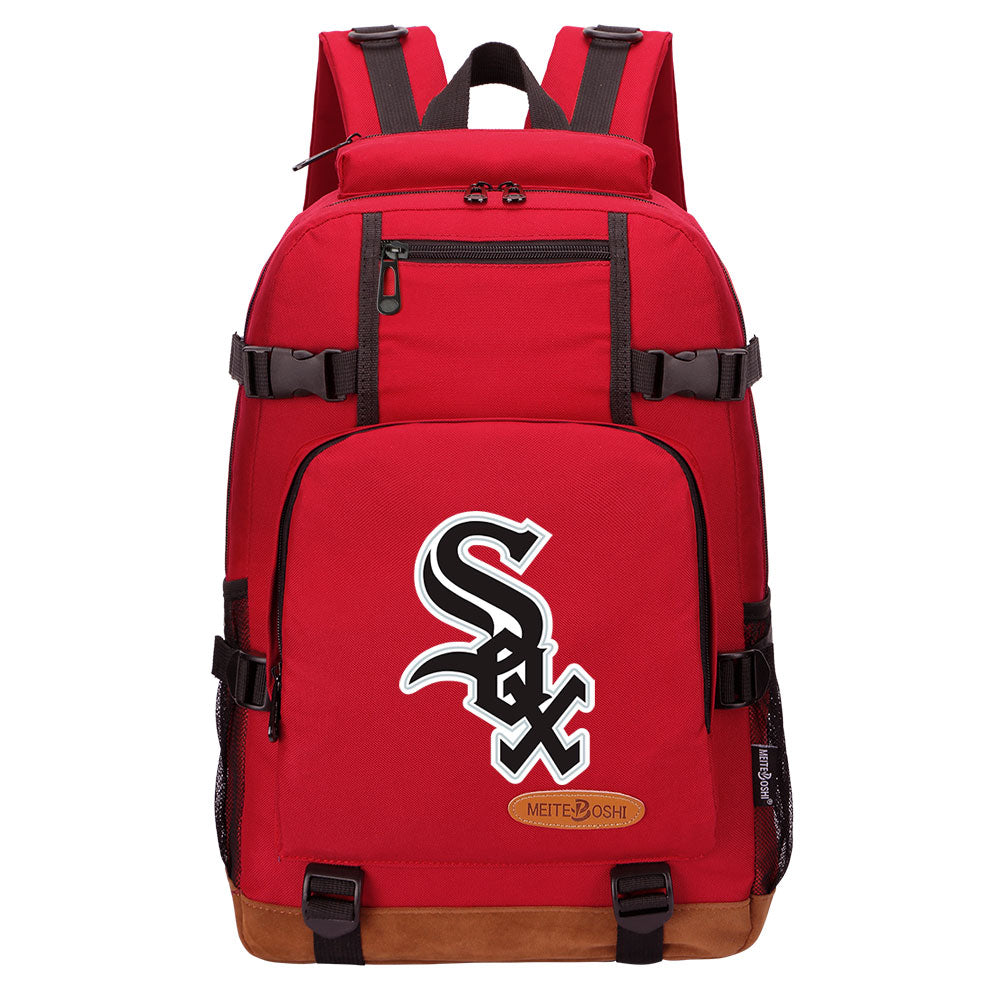 Chicago White Sox Waterproof Backpack School Notebook Travel Bag