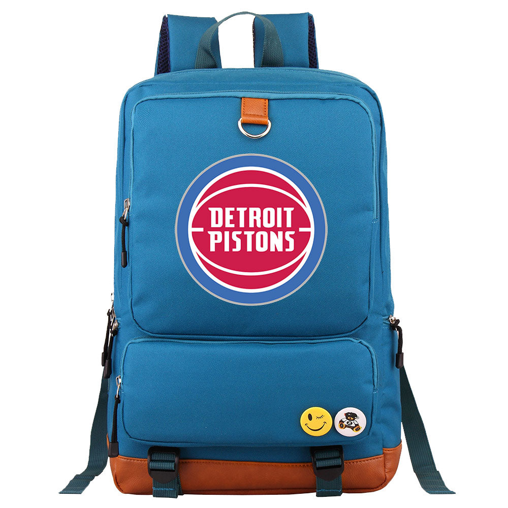 Detroit Pistons Water Proof Backpack NoteBook Laptop School Bag