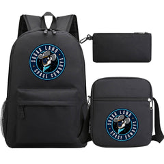 Sugar Land Space Cowboys Baseball School Backpack Shoulder Bag Pencil Bags 3pcs Set
