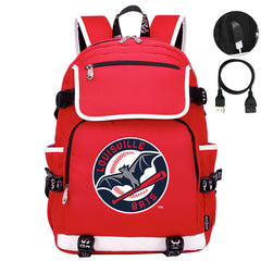 Louisville Bats Backpack School Notebook Travel Bags